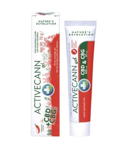 Activecann gel efecto calor cbd + cbg gel de masaje