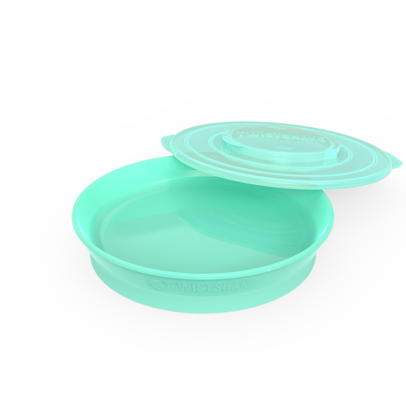 PLATO PASTEL VERDE TWISTSHAKE 6+M
