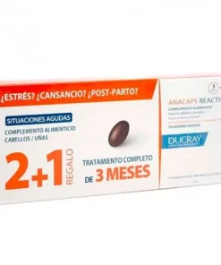 Alternative view of Ducray Anacaps Reactiv 3×30 cápsulas