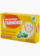 PHARMACHUPS FARINCHUP 12 PASTILLAS SABOR NARANJA