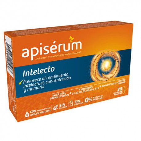 Apisérum Intelecto 30 Cápsulas - Imagen 2