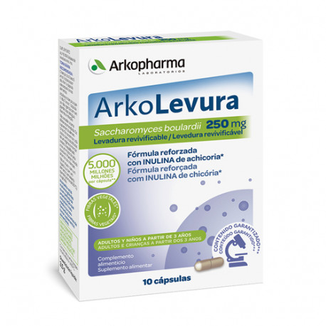 ArkoLevura Saccharomyces Boulardii 10 cápsulas - Imagen 2