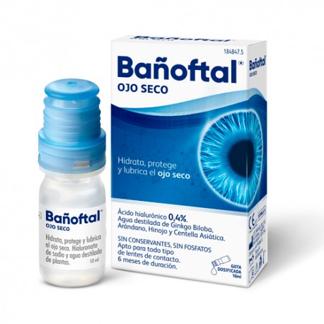 Bañoftal Multidosis Ojo Seco 10ml