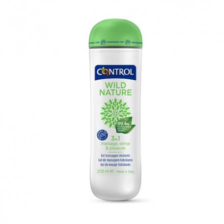 Control Wild Nature Gel de Masaje Hidratante 3 en 1 200ml - Imagen 2