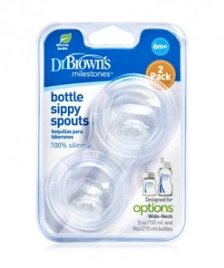 Alternative view of Dr. Brown’s Boquilla de Transición para Options Boca Ancha 2 unidades