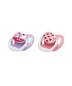 Dr. Brown’s Chupete prevent 0-6m 2uds Lila y Rosa