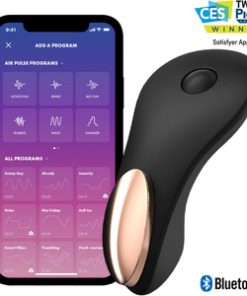 Alternative view of SATISFYER LITTLE SECRET PANTY VIBRADOR – NEGRO
