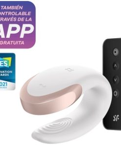 SATISFYER DOUBLE LOVE – BLANCO