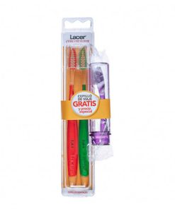 Alternative view of Lacer Cepillo Dental Suave 2 uds + Cepillo de Viaje